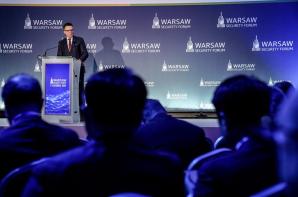 [VIDEO] Marszałek Sejmu uczestnikiem Warsaw Security Forum: Wspólnota euroatlantycka to zaufanie i partnerstwo. Jesteśmy wspólnotą wartości