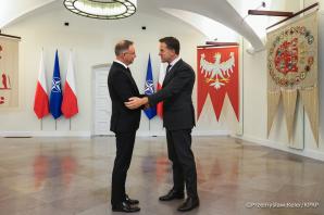 [VIDEO] Spotkanie Prezydenta RP z Sekretarzem Generalnym NATO