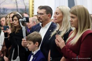 [VIDEO] Świąteczno-noworoczne spotkanie ze Swiatłaną Cichanouską oraz przedstawicielami społeczności białoruskiej