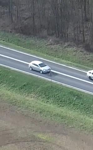 [VIDEO] Mandaty za jazdę po rejestracji wykroczeń kamerą policyjnego drona!
