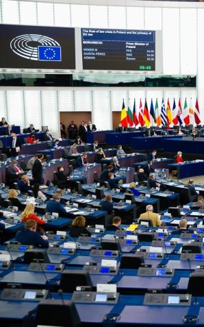 [VIDEO] Wystąpienie premiera Mateusza Morawieckiego w Parlamencie Europejskim