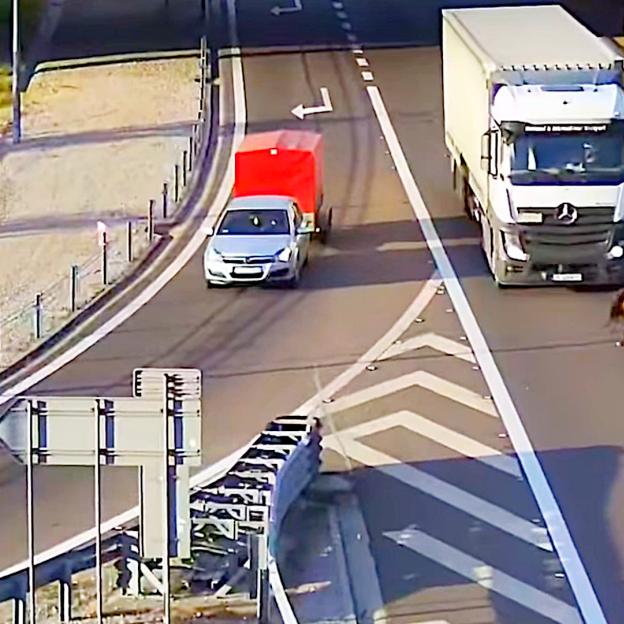 [VIDEO] S19 w trybie „Dziki Zachód”: koń bez jeźdźca na ekspresówce