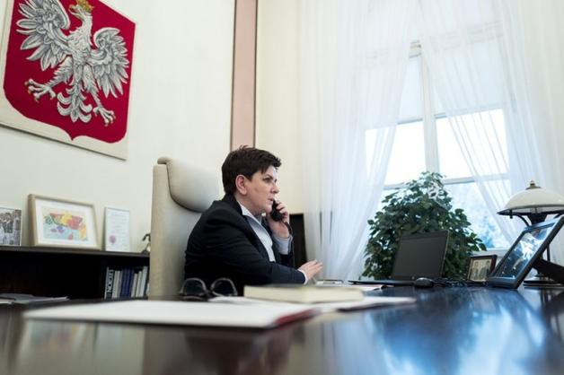 Rozmowa telefoniczna premier Beaty Szydło z premier Wielkiej Brytanii Theresą May