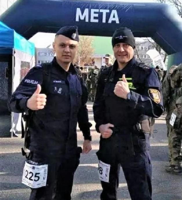 Wrocławski policjant na podium XI Półmaratonu Komandosa