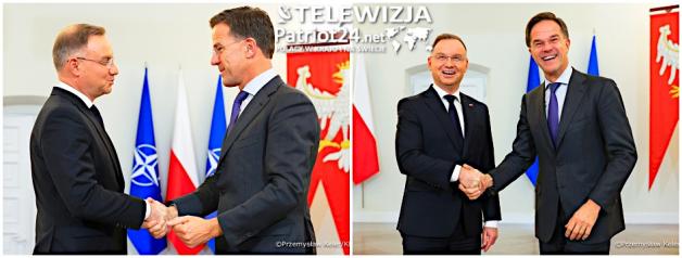 [VIDEO] Spotkanie Prezydenta RP z Sekretarzem Generalnym NATO